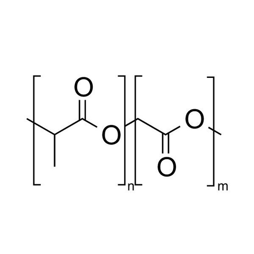 [26270-1] Poly(D,L-lactide-co-glycolide), 50:50, IV 0.4 dL/g, acid-terminated - 1g